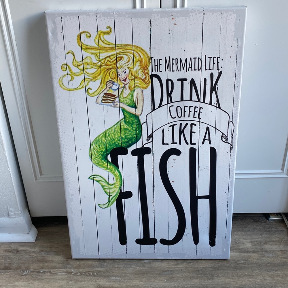 The Mermaid Life
Gallery wrapped.